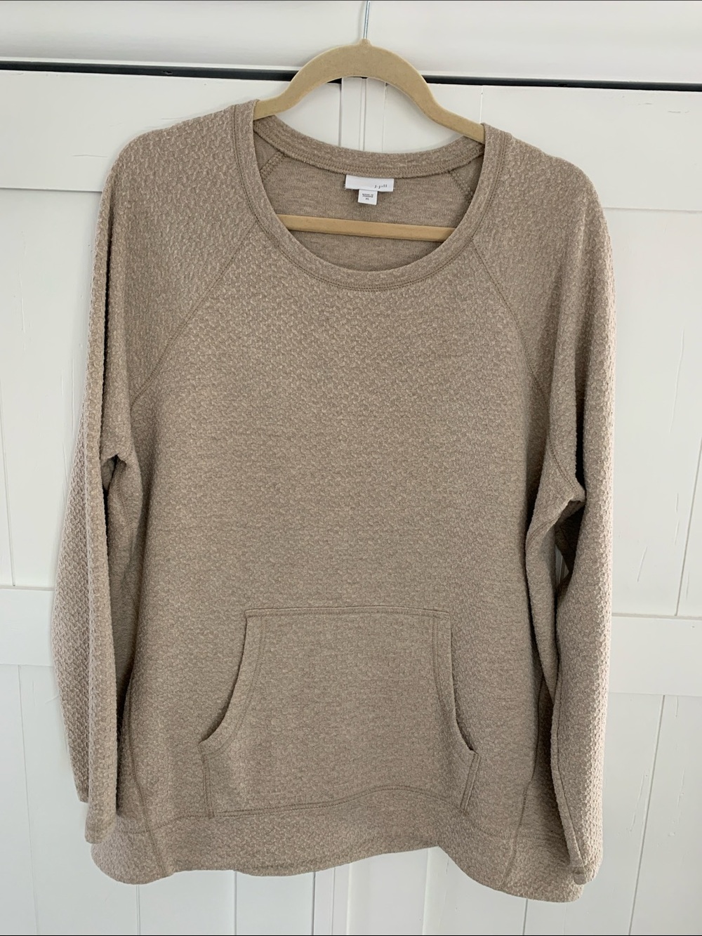 J Jill Kangaroo Pocket Sweatshirt Top - Size XL